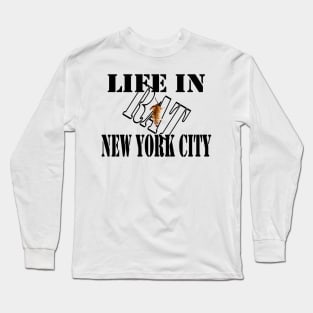 Dead Rat in New York City Long Sleeve T-Shirt